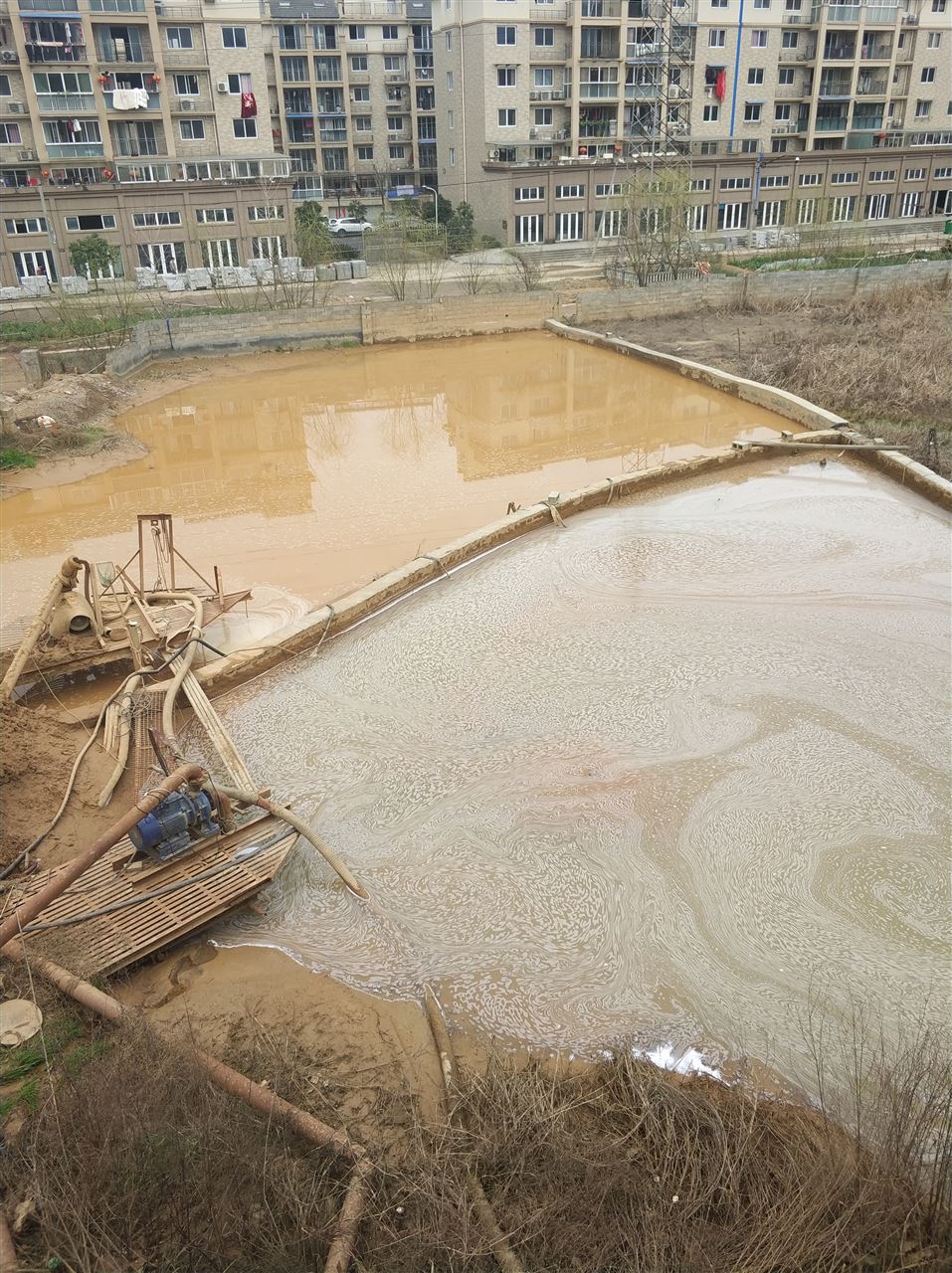 攸县沉淀池淤泥清理-厂区废水池淤泥清淤